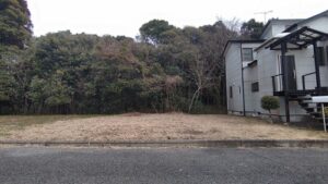 【長生村宮成】目の前に広がる田園風景、静かな住宅地
